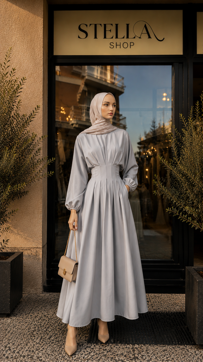 Amara Dress | Elegant Modest Maxi Dress