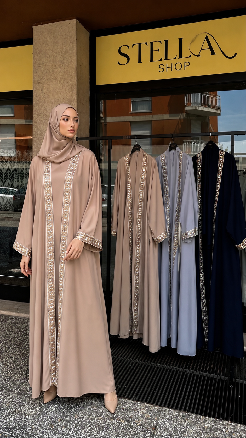 LUXE ABAYA SET™ – Completo Premium 3 Pezzi