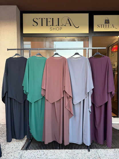 Set Abaya & Khimar Safa – Umrah Edition