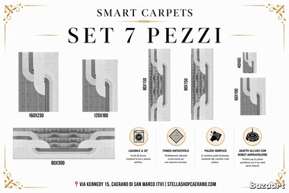 SMART TEPPICHSATZ 7-TEILIG