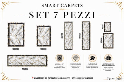 SET TAPPETI SMART 7 PEZZI