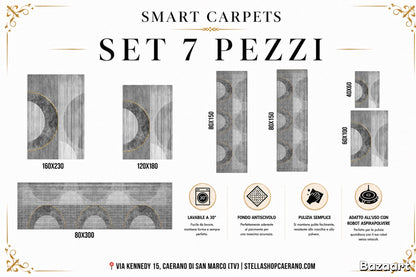 SET TAPPETI SMART 7 PEZZI