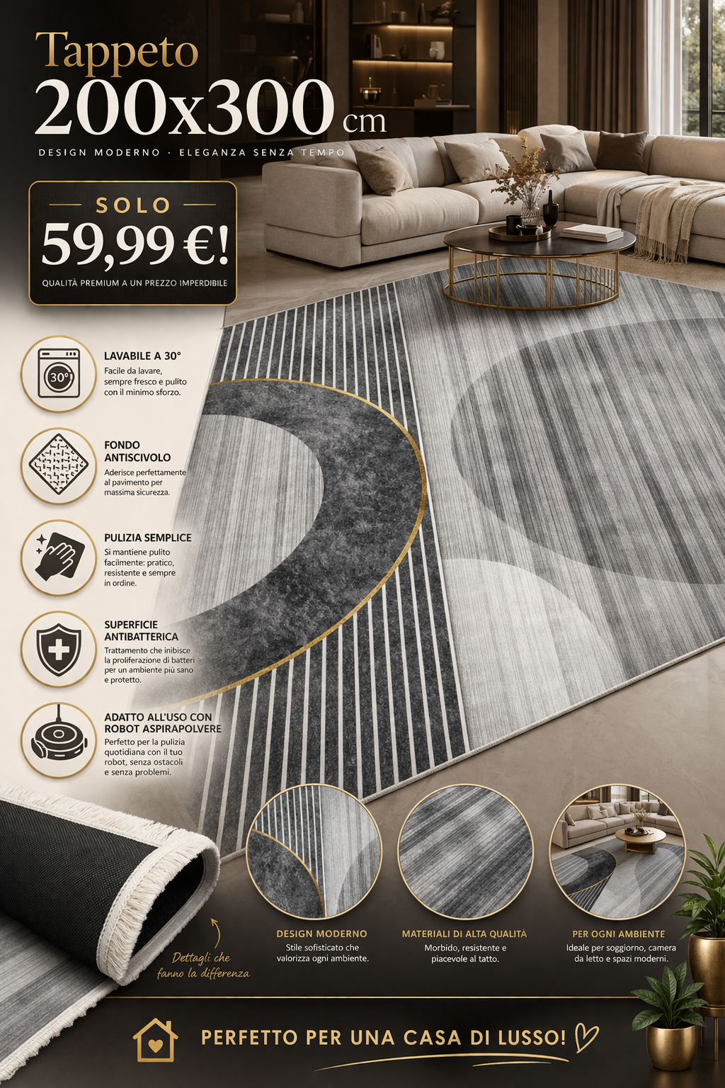 TAPPETO 200X300