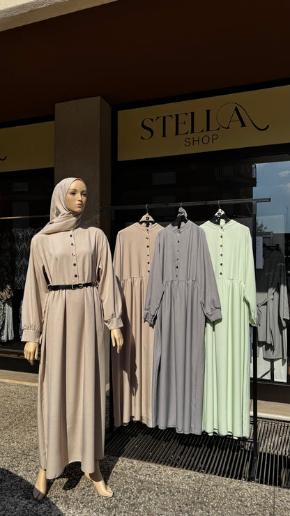 Amal Button Abaya