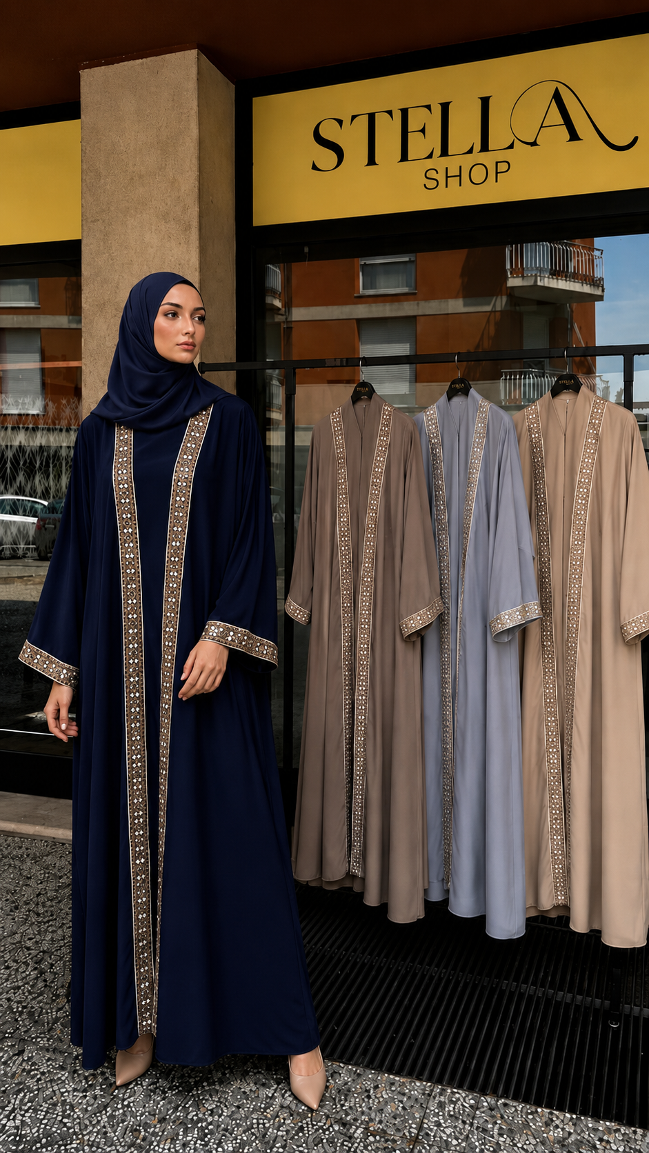LUXE ABAYA SET™ – Completo Premium 3 Pezzi