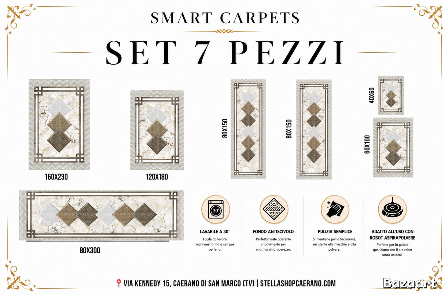 SET TAPPETI