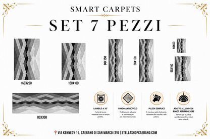 SET TAPPETI SMART 7 PEZZI
