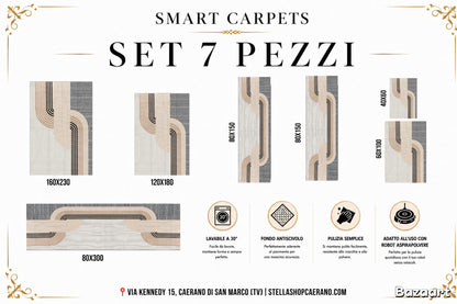 SMART TEPPICHSATZ 7-TEILIG