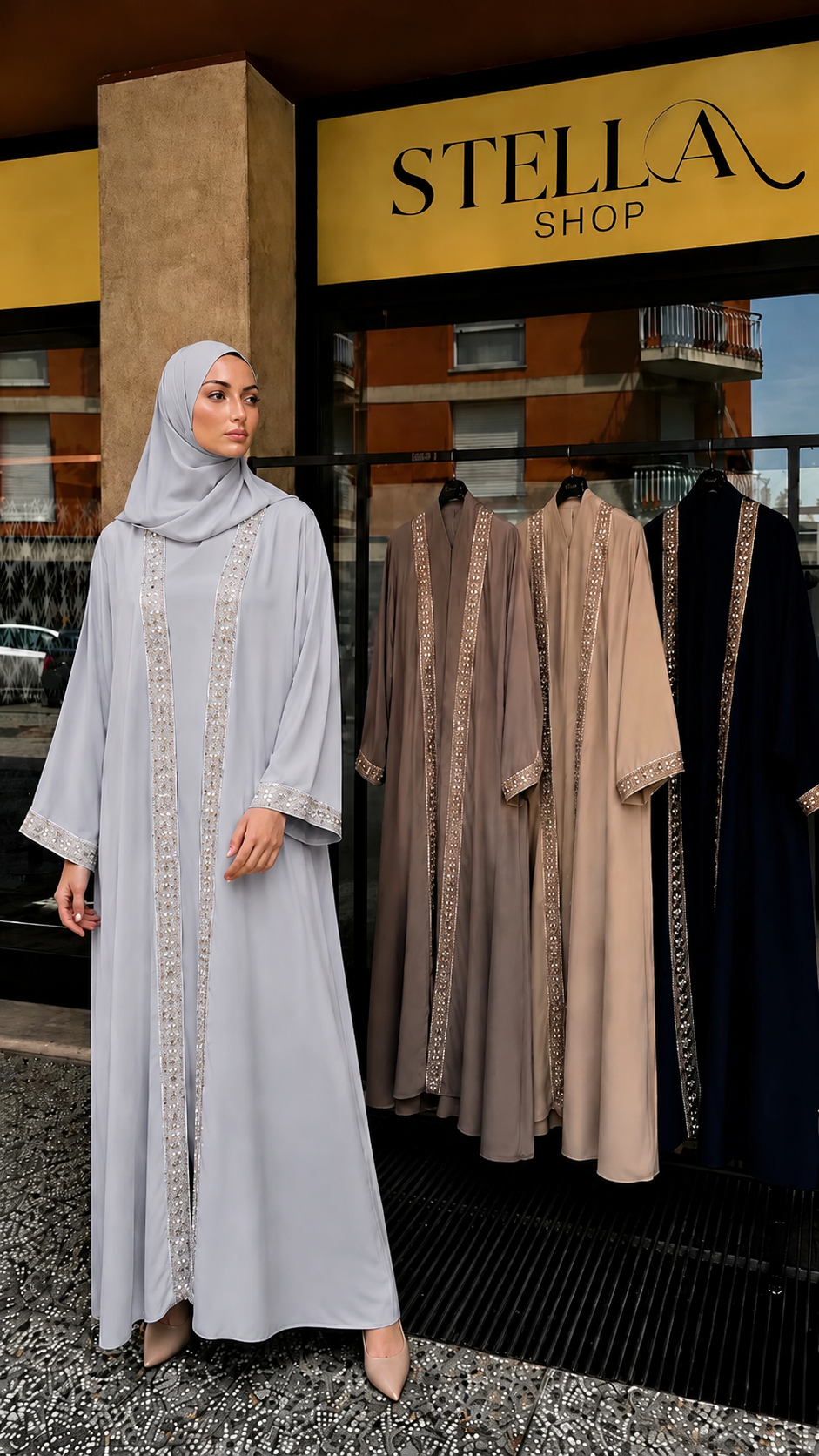 LUXE ABAYA SET™ – Completo Premium 3 Pezzi