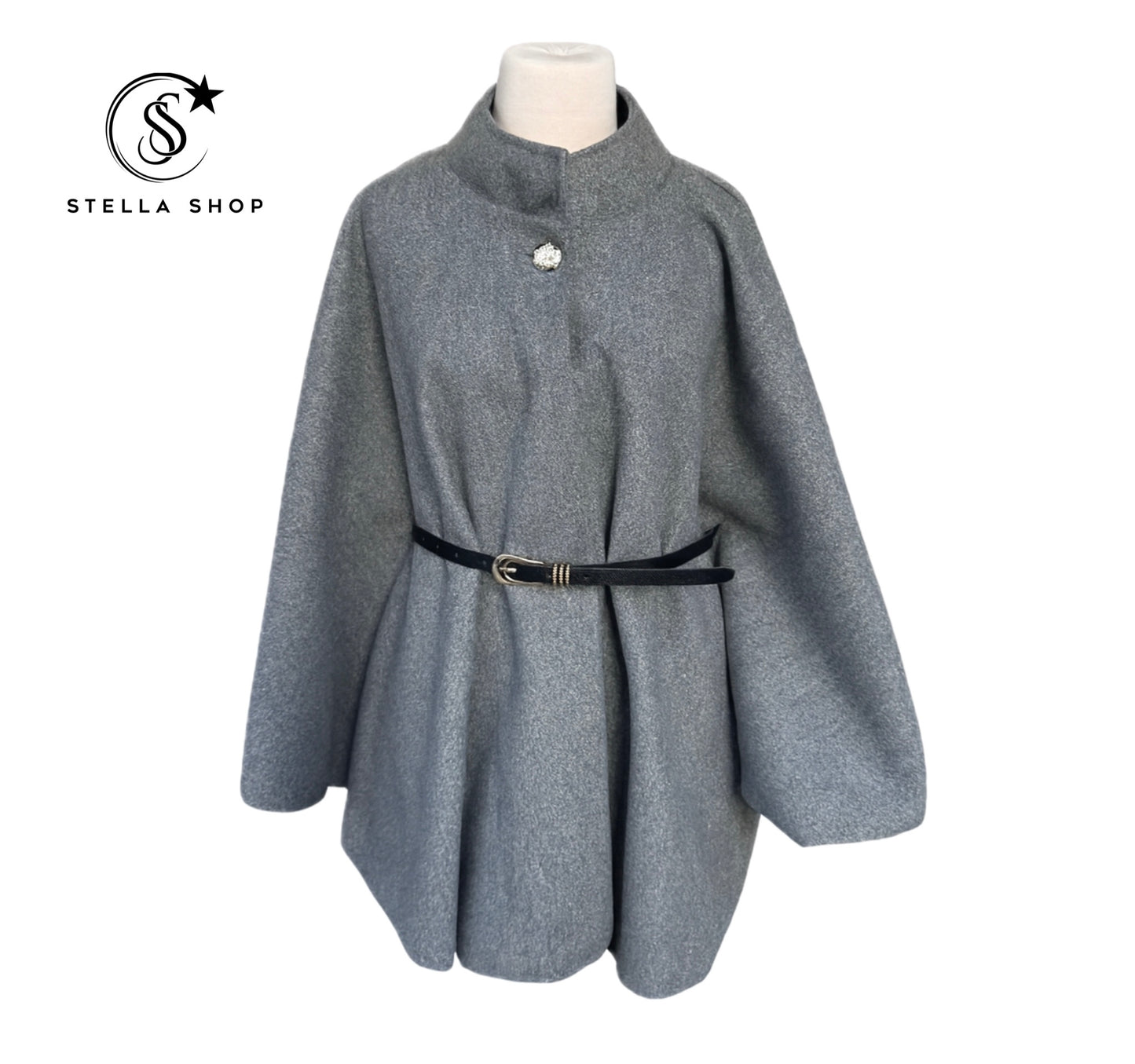 Cappoto invernale con cintura