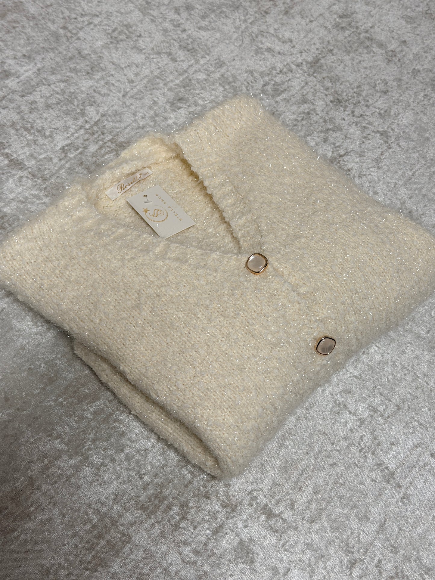 Cardigan Casual Elegante di Alta Qualità con Bottoni