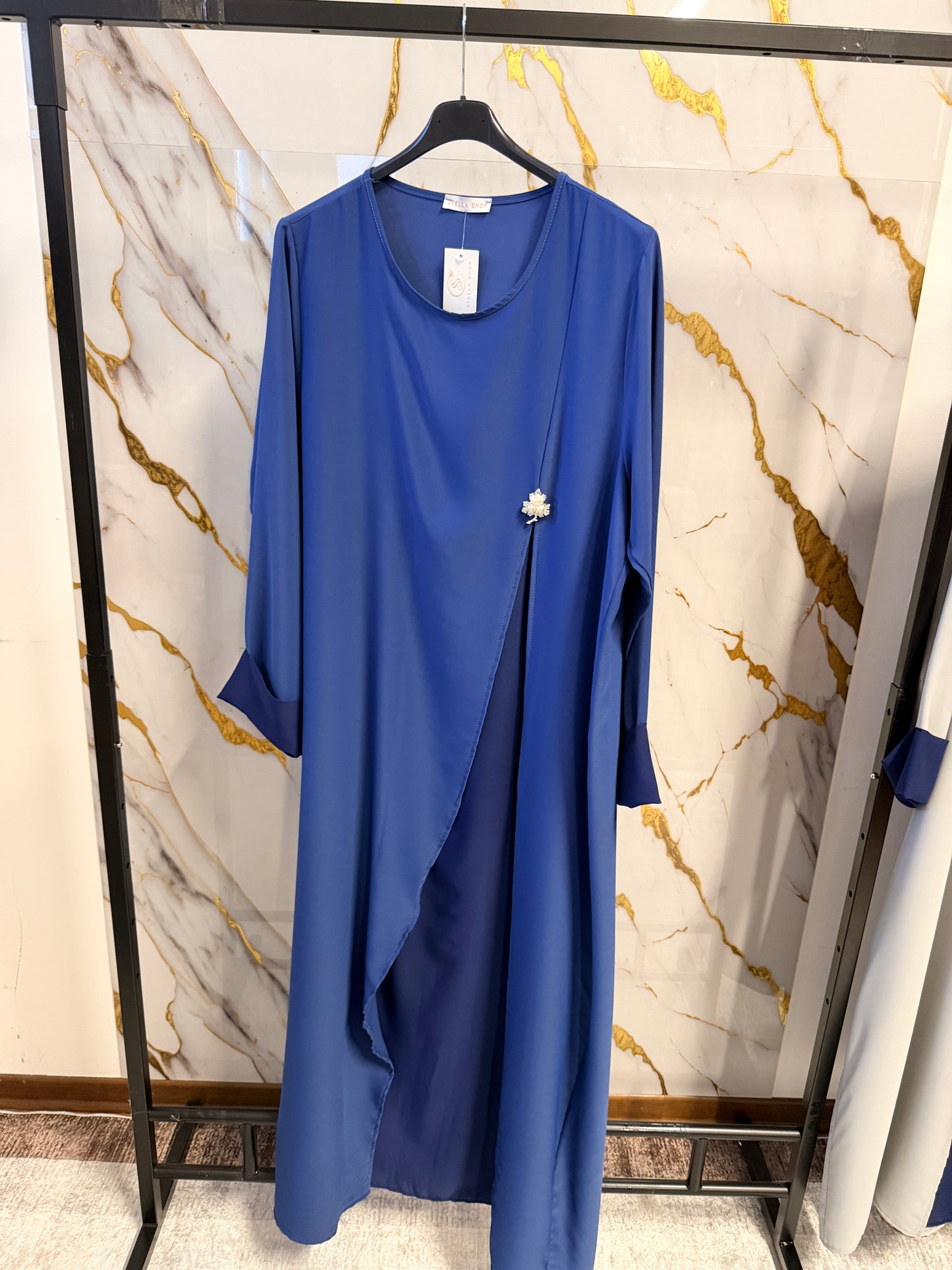 Abito Lungo Elegance Blu Reale