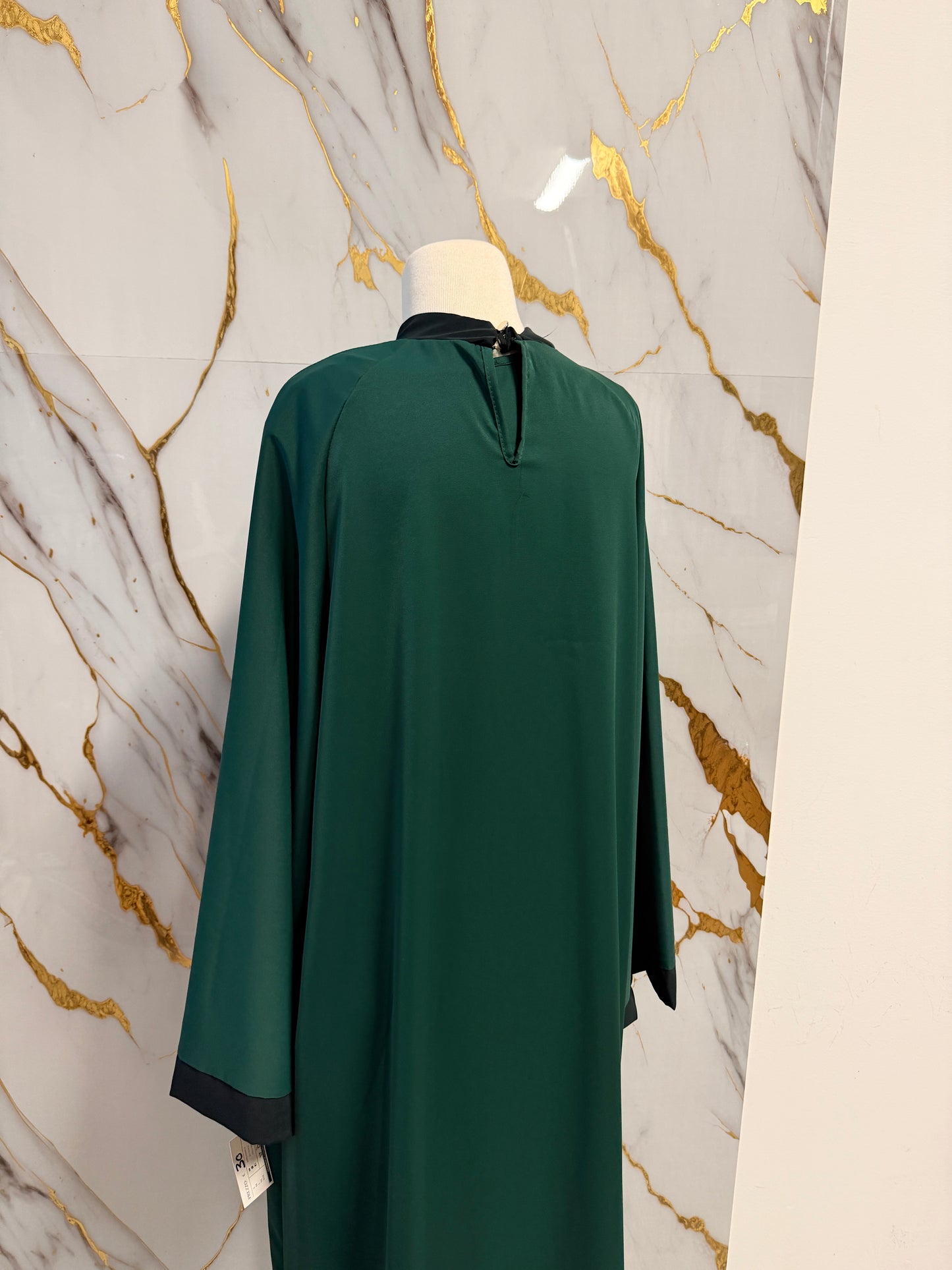 Abaya Elegante a Due Pezzi – Made in Italy