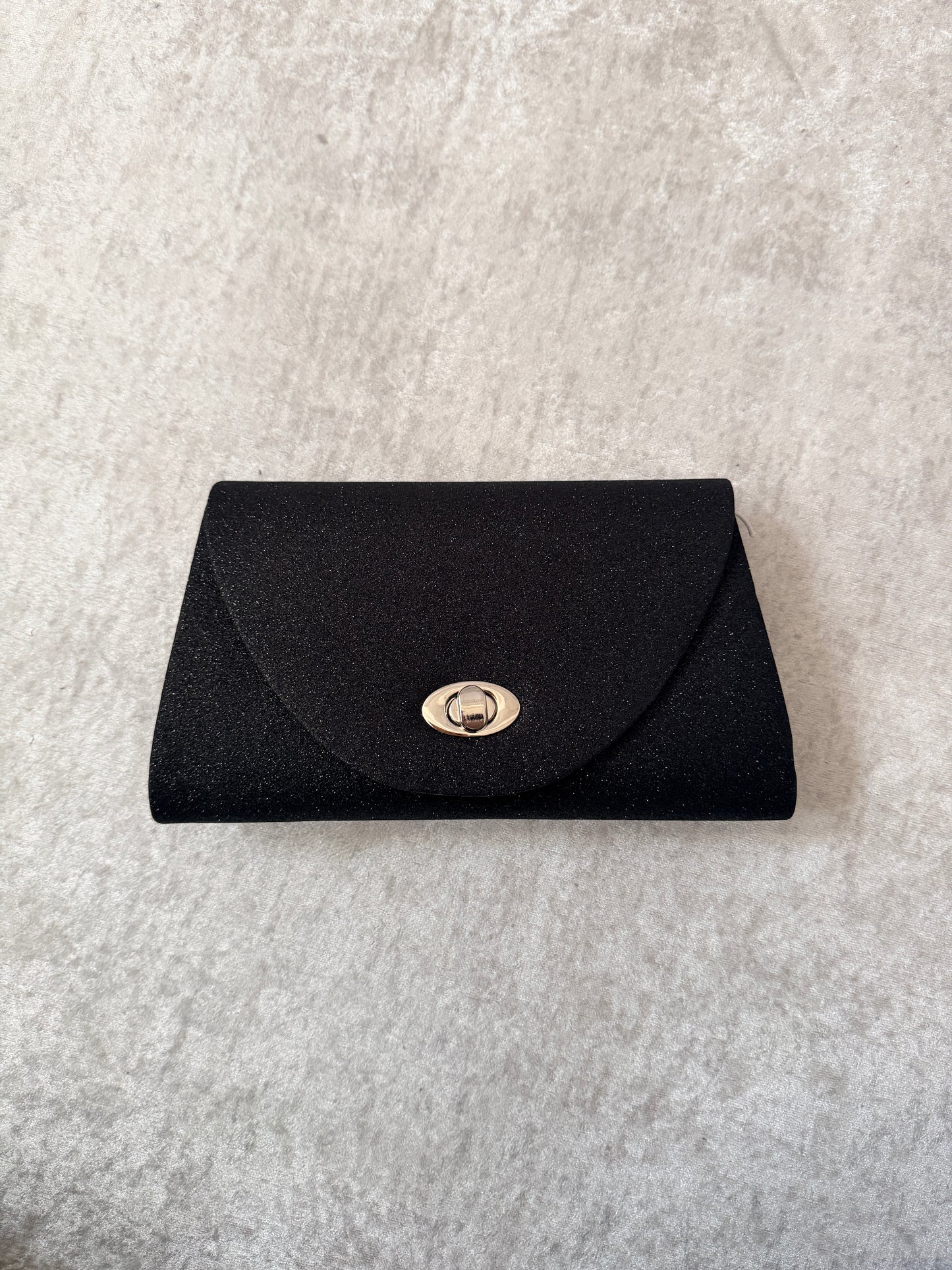 Clutch con Finitura Brillantinata