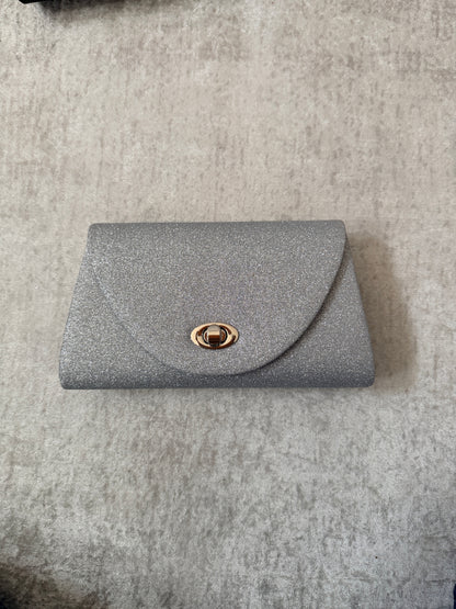 Clutch con Finitura Brillantinata