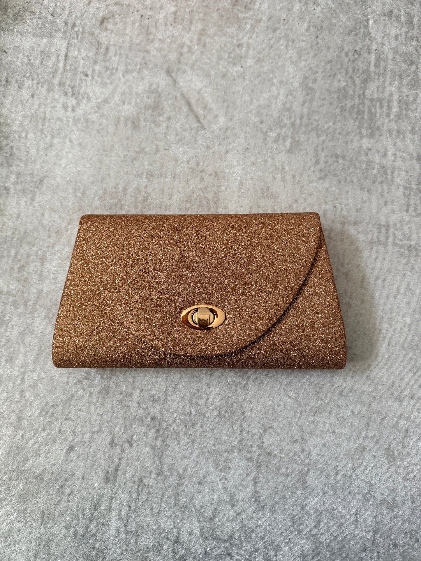 Clutch con Finitura Brillantinata