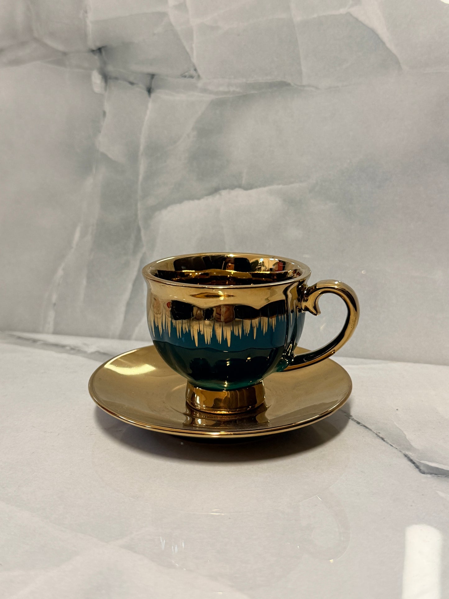 Servizio da Tè in Ceramica di Lusso – Collezione da 6 Pezzi