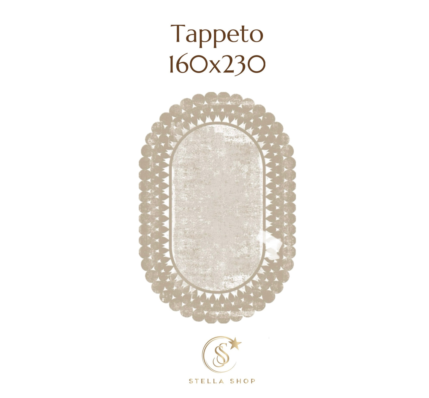 TAPPETO SINGOLO 160X230