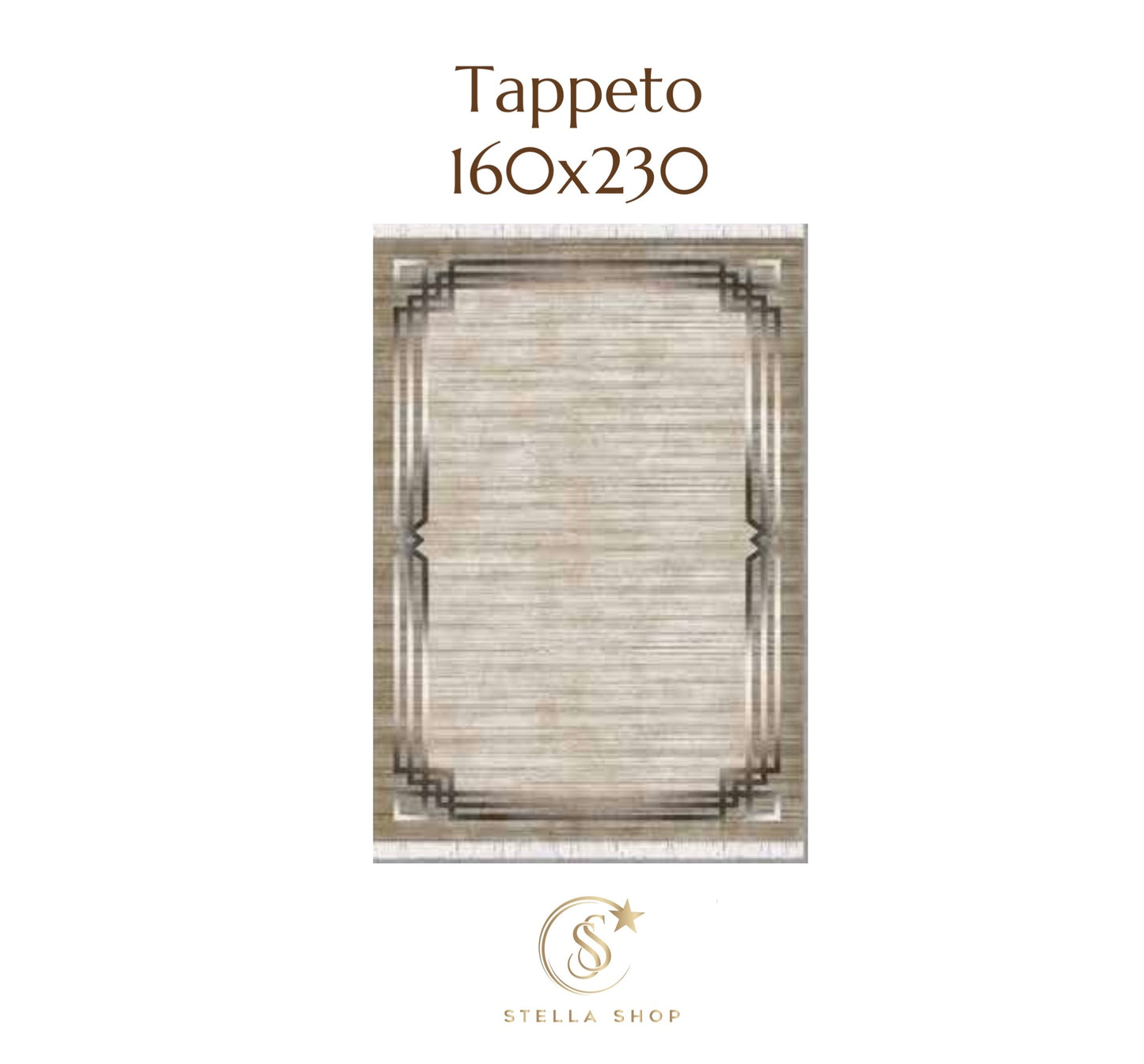 TAPPETO SINGOLO 160X230