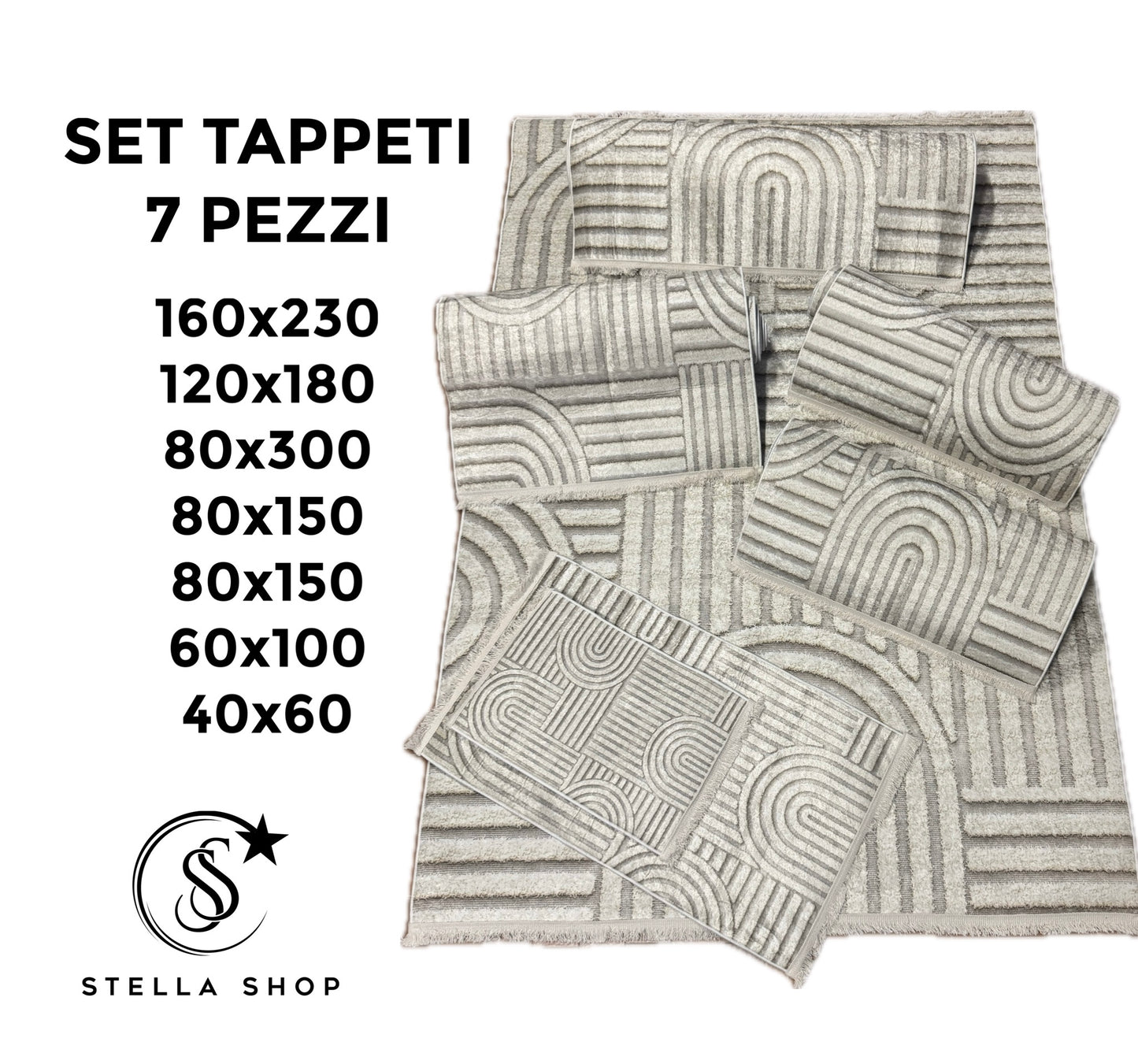 Tappeti SET Beige