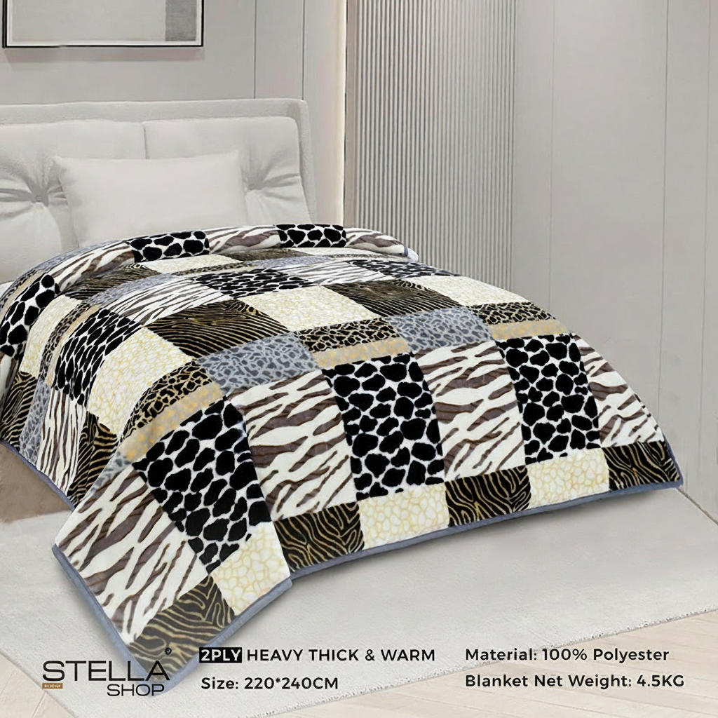 Coperta Super Morbida Stella – 4,5 KG | 240 × 220 CM