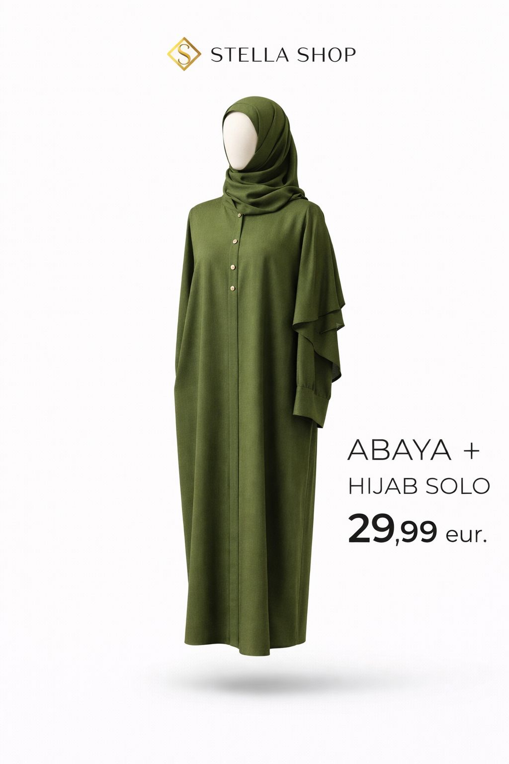 Abaya + Hijab – Eleganza e Comfort Quotidiano