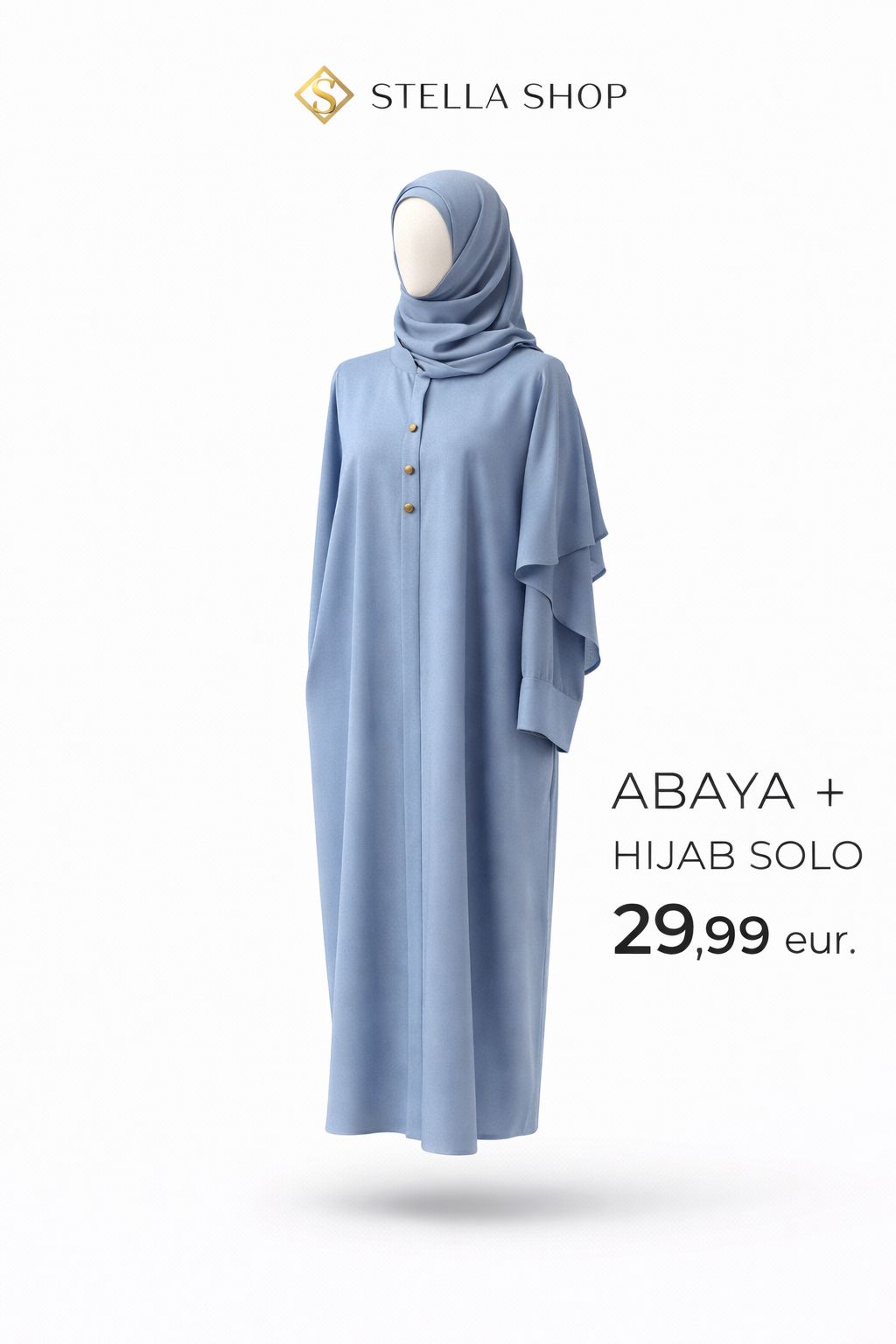 Abaya + Hijab – Eleganza e Comfort Quotidiano