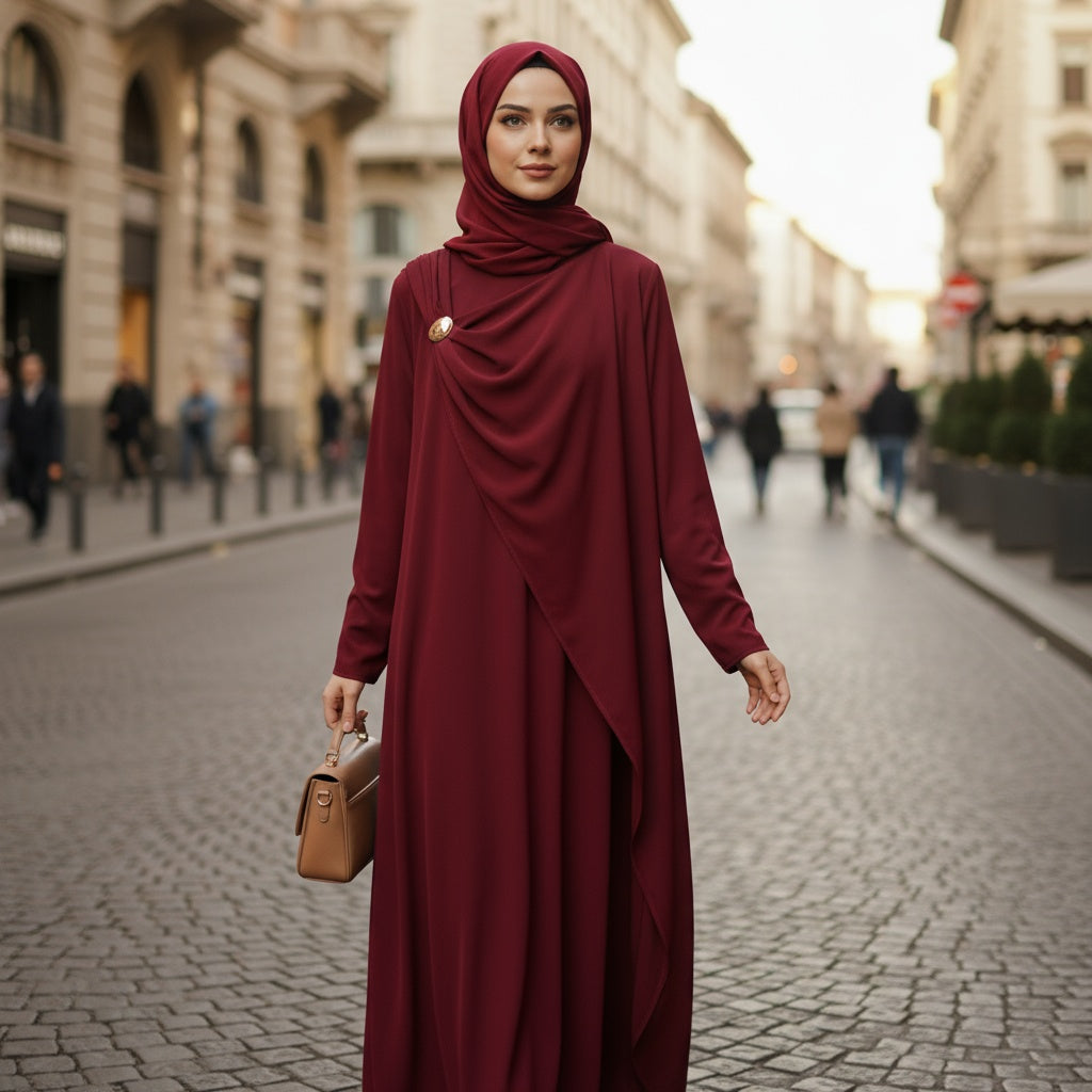 Abito Modesto Elegante Liya